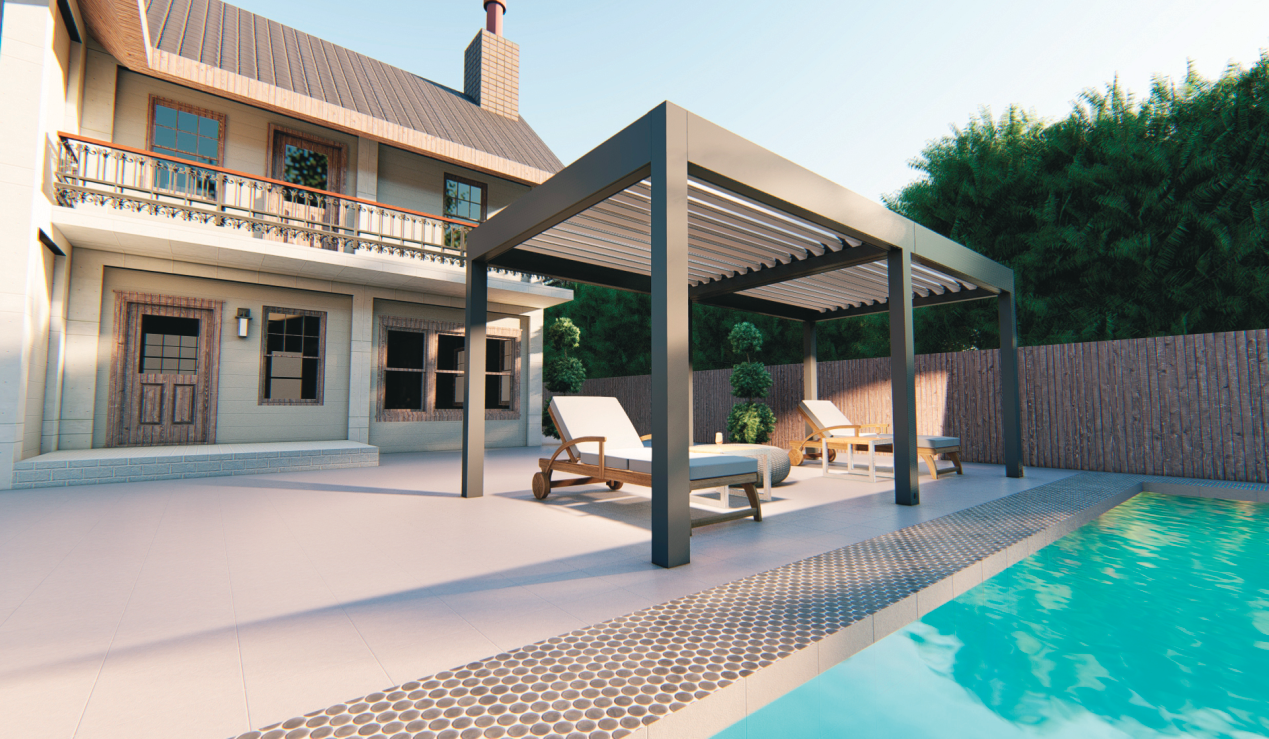 Bioclimatic Pergola SKYROLL